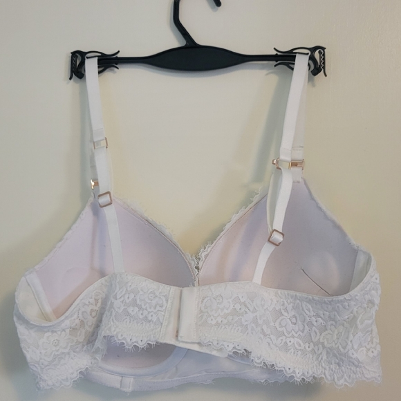 NWOT Aerie Real Power PlungePush Up Eyelash Lace Bra - Picture 3 of 8